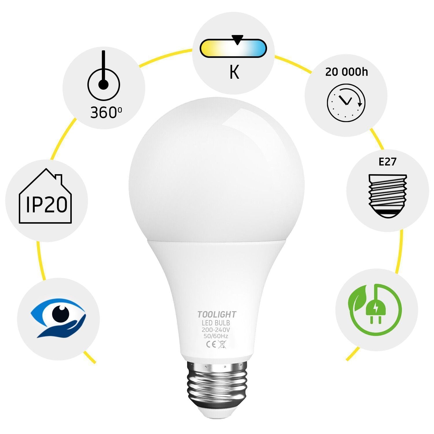 Bulbo Led Rsl022 E27 7w Neutral