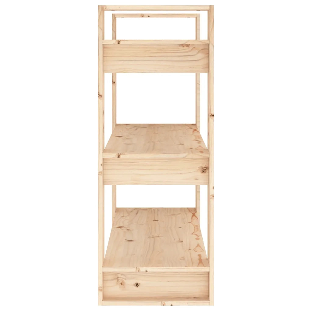 Libreria/Divisorio 80x35x91 cm Legno Massello di Pino 813899