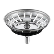 Tappo Filtro per Lavello da Cucina Ø 80 mm Colino Scarico in Metallo Resistente e Durevole 79349