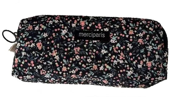 Etui con, etui per matite, etui con, la tasca per i disegni è piccola e carina e può essere utilizzata come borsa per giocattoli, borsa per trucco, borsa per denaro, borsa per chiavi (nero)