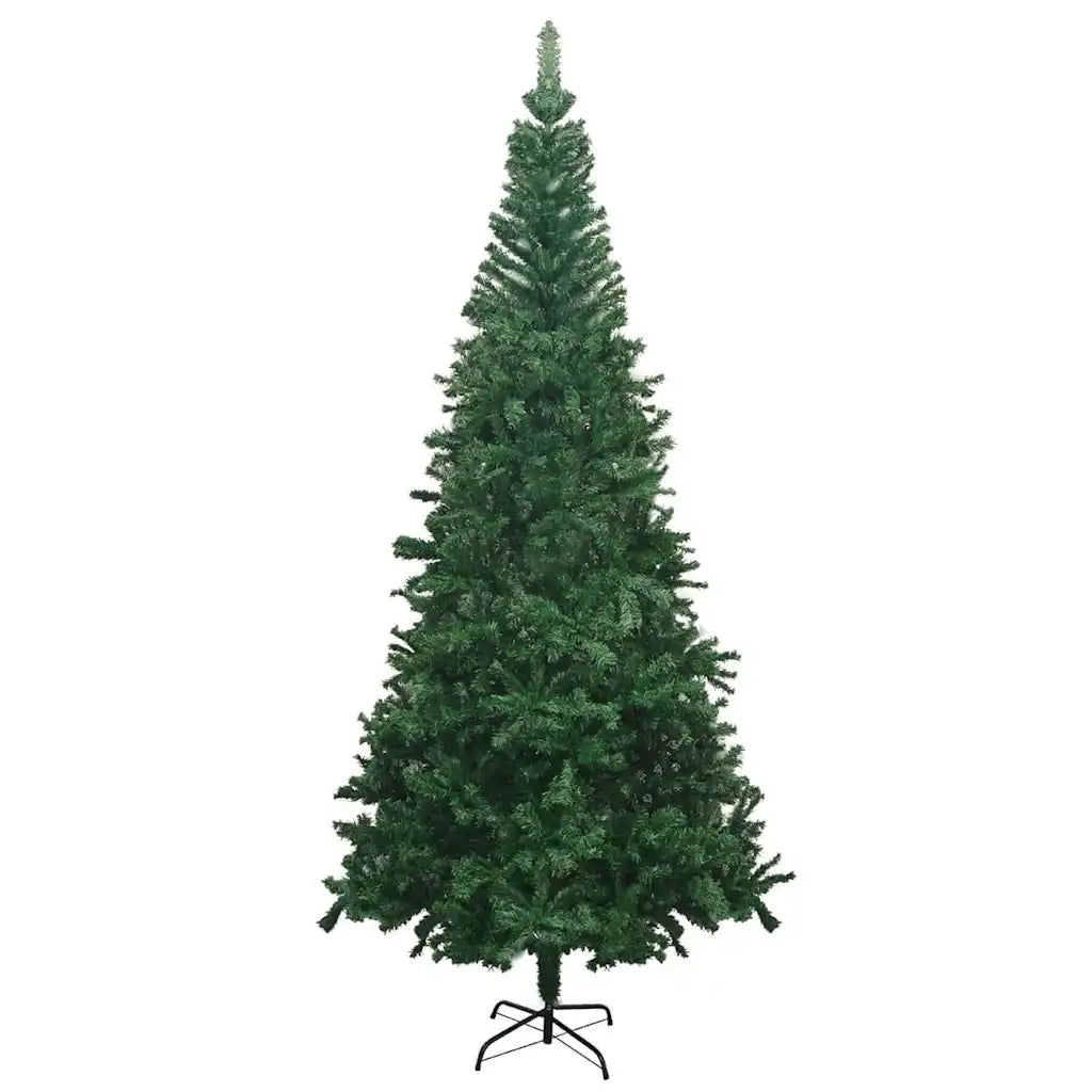 Albero di Natale Preilluminato con Palline 240 cm Verde 3077491