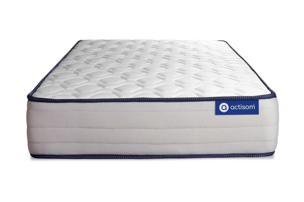Kit rete e materasso matrimoniale Actilatex form 80x190cm - Spessore : 22cm - Lattice e memory foam - rigido
