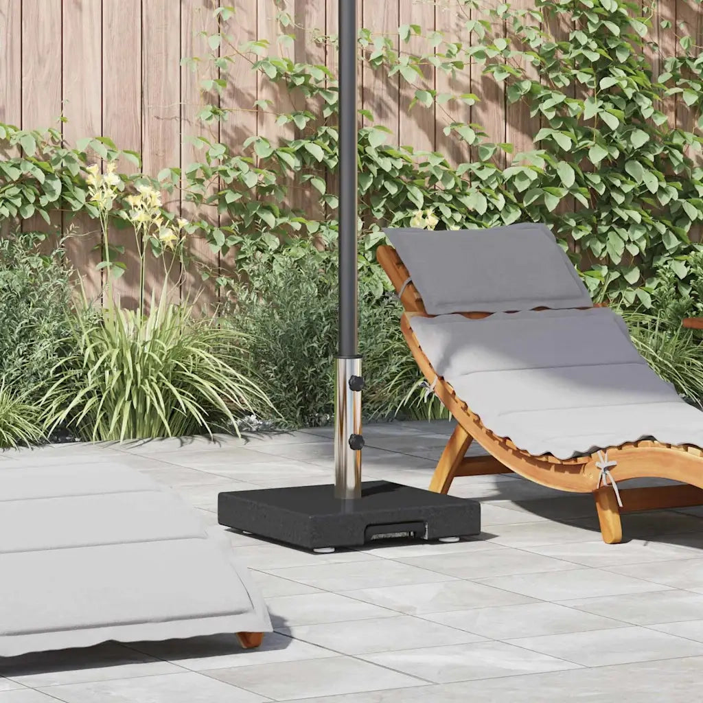 Base per ombrellone Nero 41 x 41 x 37 cm Granito CFW4121874