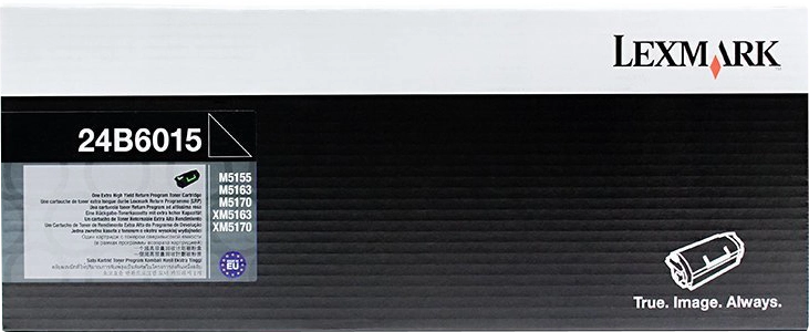 ORIGINAL Lexmark toner nero 24B6015 M5155 ~35000 Seiten