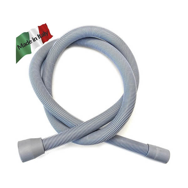 5 pz.Tubo scarico lavatrice lavastoviglie 22 29 cm 250 m 2,5 flessibile in PP COPO