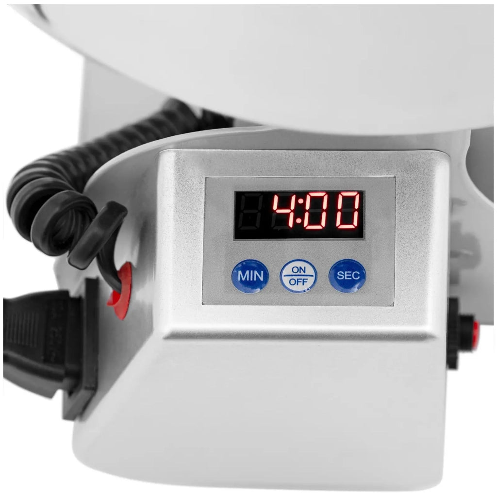 Macina spezie elettrico professionale capacità 2000 g 21 x 9,5 cm 3400 watt digitale acciaio inox 14_0009426