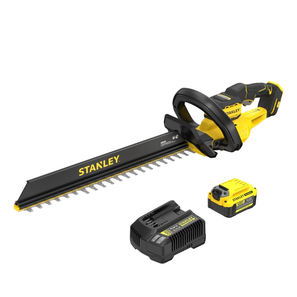 Tagliasiepi Stanley FATMAX V20 STCHT8255M1-QW 18V 55 cm con Batteria 4Ah