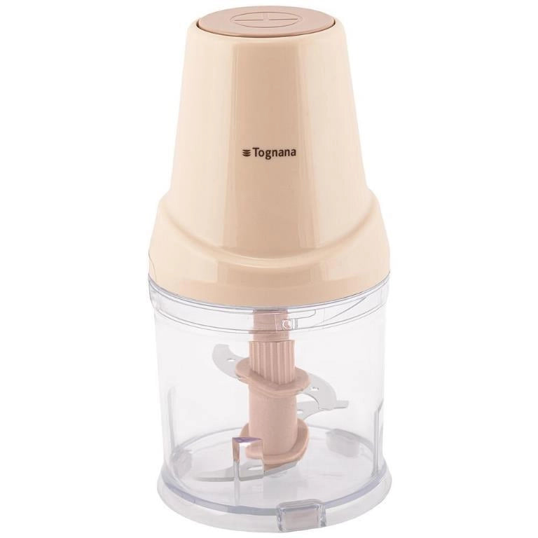 Tritatutto Elettrico Iridea Capacità 0,5 Litri 250 Watt Champagne Tognana