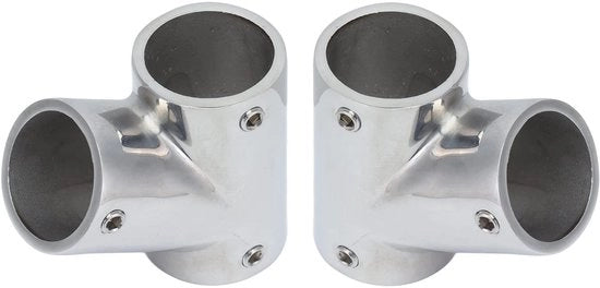 Accessori per barche - Fitting di handrail in acciaio inossidabile 316 - Spazzolino a specchio - Destro/Sinistro - Qualità marina - Adatto per imbarcazioni - Accessori per barche