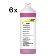 Licalc 6 Pezzi x 1 L, Anticalcare Forte Residui Calcare e Cemento HACCP | Liber