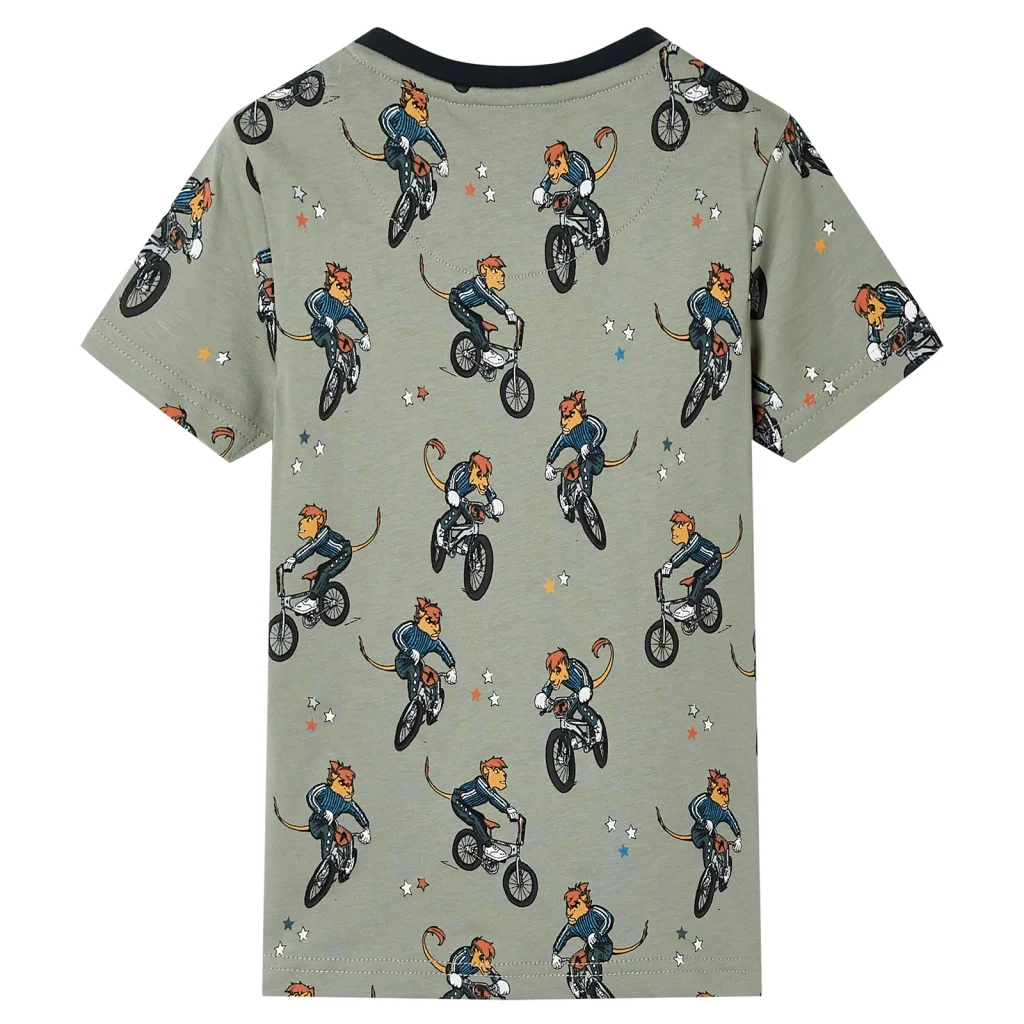 Pigiama da Bambino a Maniche Corte Cachi Chiaro 92 CFW8175831