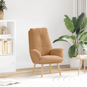 Poltrona Relax viDA XL Beige in Tessuto Simile alla Lana Ricci