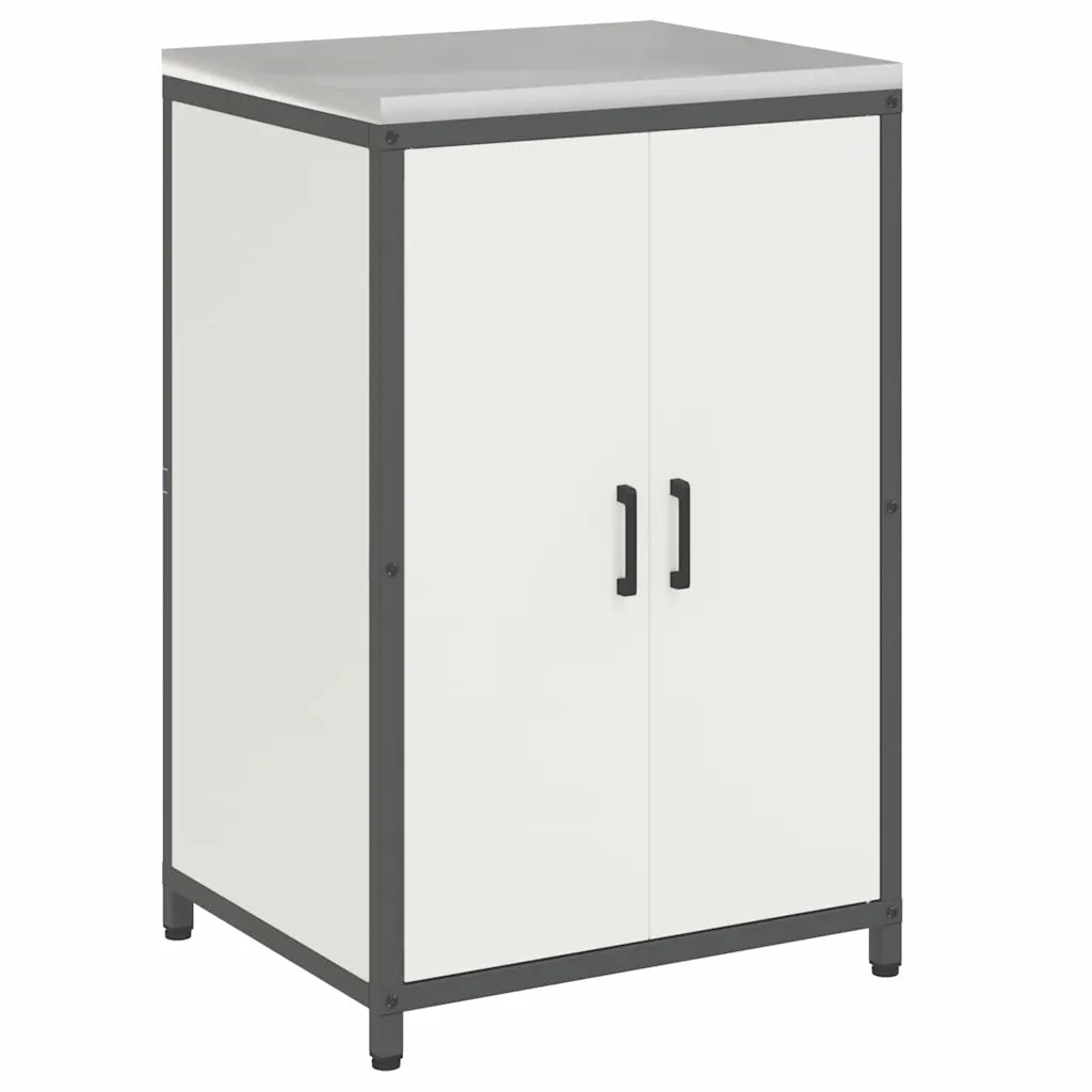 Set di Stoccaggio per Cucina con lo scaffale 2 pcs Bianco