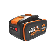 Batteria PowerShare Pro 20V 5.0Ah Alta Capacità per Utensili Worx  Ricambio Potente e Duraturo