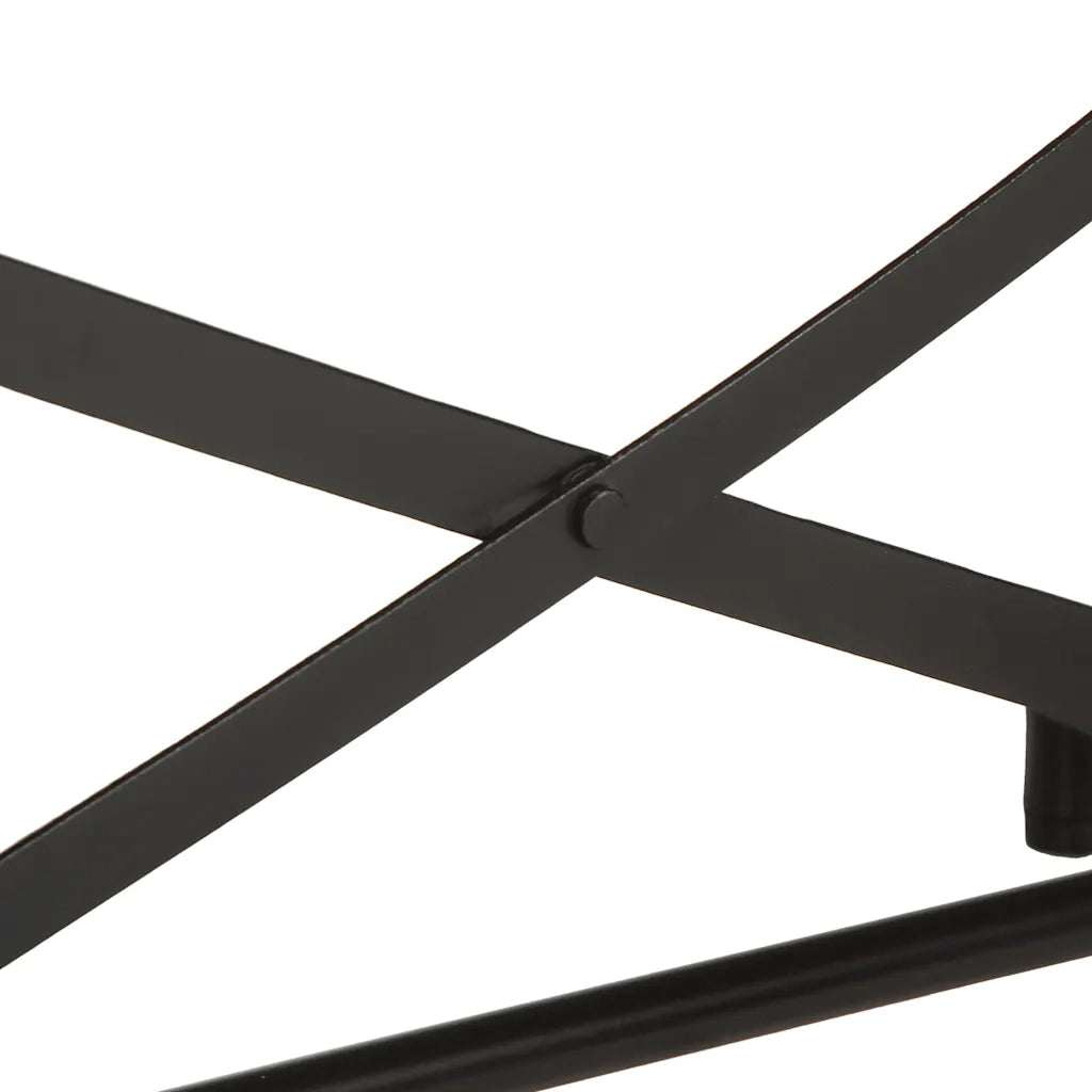 vidaXL Tavolo Consolle 110x42x76 cm in Legno Massello di Acacia