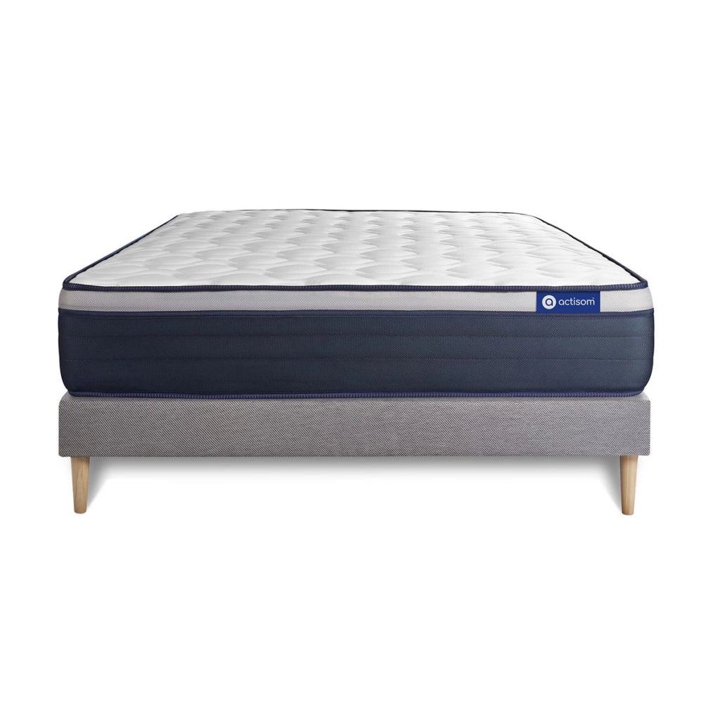 Kit rete e materasso matrimoniale Actilatex max 160x200cm - Spessore : 26cm - Lattice e memory foam - rigido