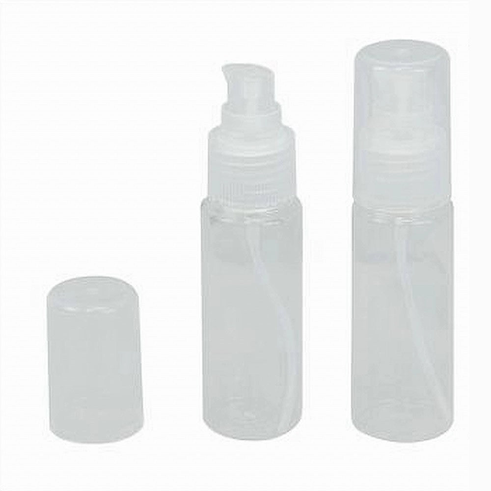 Trade Shop - Set 4pz Bottiglia Viaggio Vuota Trasparente 50ml Dispenser Pompa Per Crema 79395 -