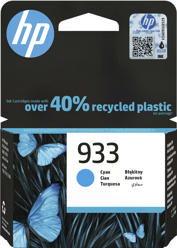 HP Cartuccia di inchiostro ciano originale 933
