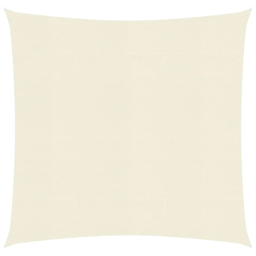 Vela ombreggiante 160 g/m² 4,5 x 4,5 m HDPE crema 02_0009089