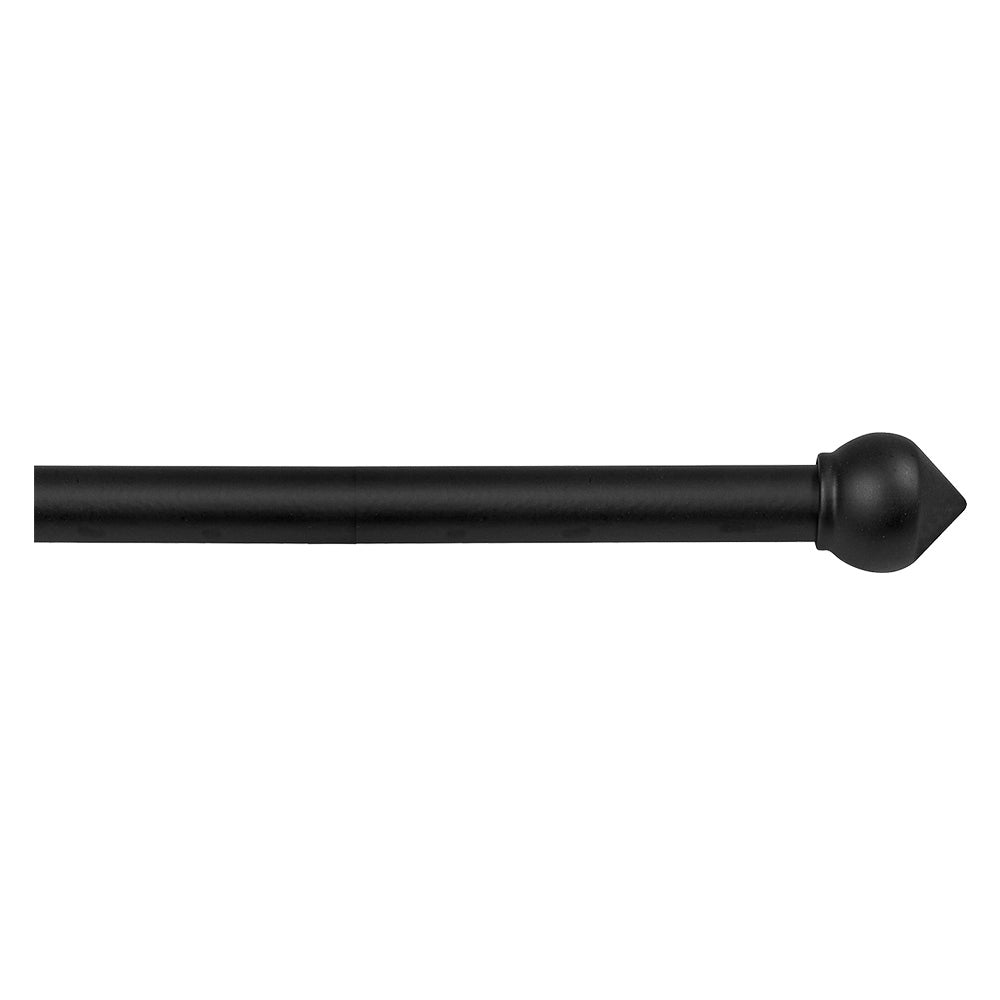 SCORRITENDA 'KIT FERRO' mod. 'Bulbo' col. nero Ø 20/19 mm.  - ERREBI