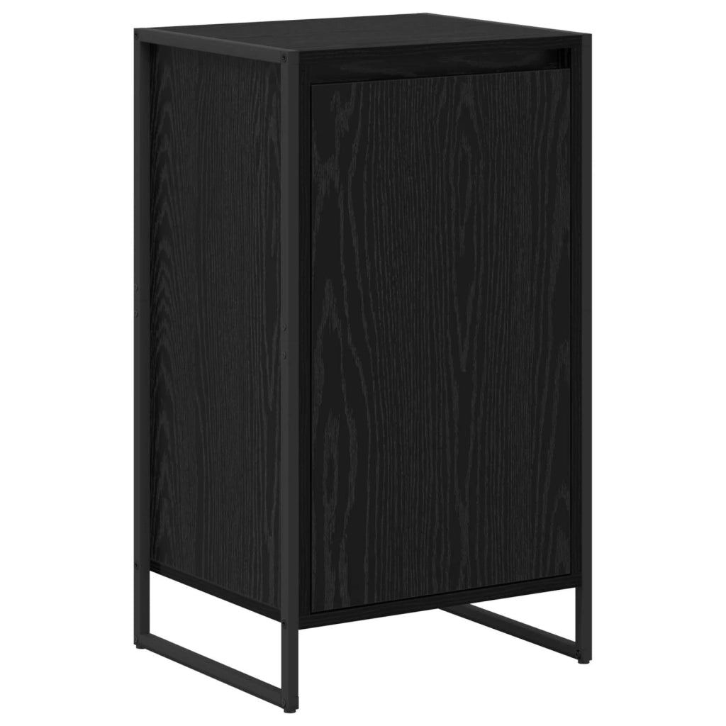 Credenza-Buffet-Armadio da cucina Rovere Nero 43 x 36 x 75,5 cm Legno multistrato