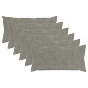Federa 6 pz HEERLEN Grigio Chiaro 40 x 70 cm 909750