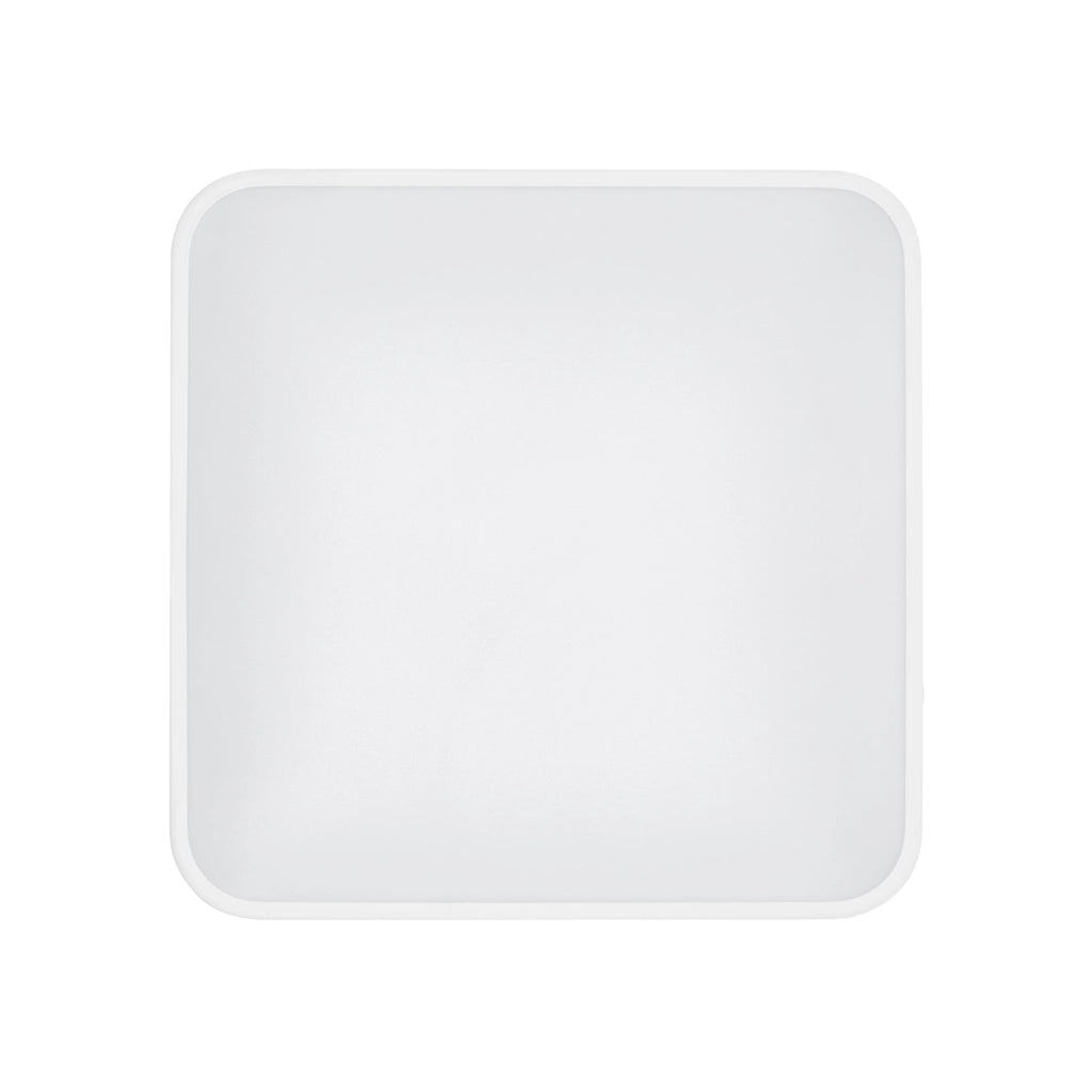 Plafoniera bagno quadrata 43,5 cm LED 32W 3000K bianca