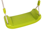 Sedile girevole in plastica per portale, verde