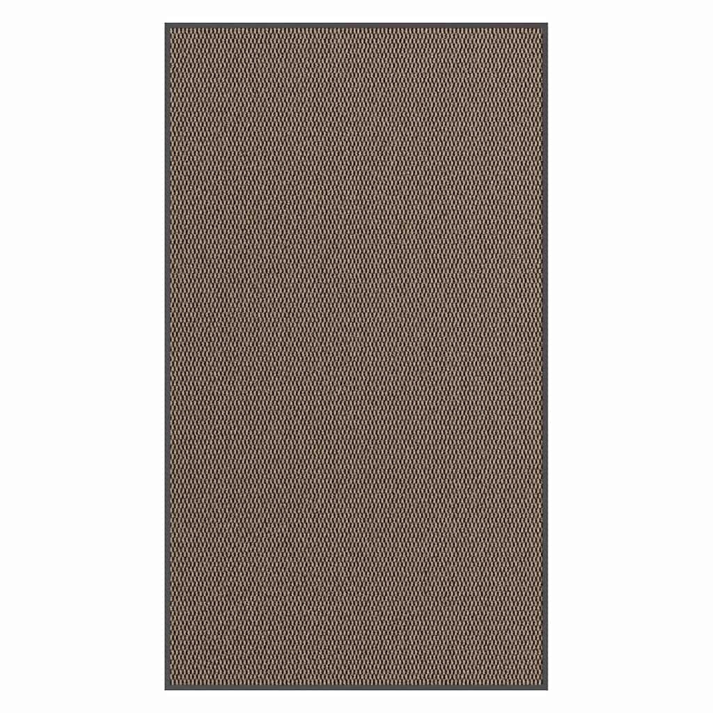 Zerbino antiscivolo per ingresso 115 x 200 cm facile da pulire moderno marrone PP 02_0058133