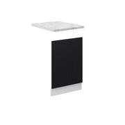 Vicco Pannello frontale Nero a righe 45 cm , PL Marmo