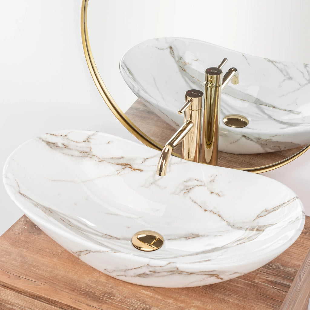 Lavabo Da Appoggio Rea Royal Lava