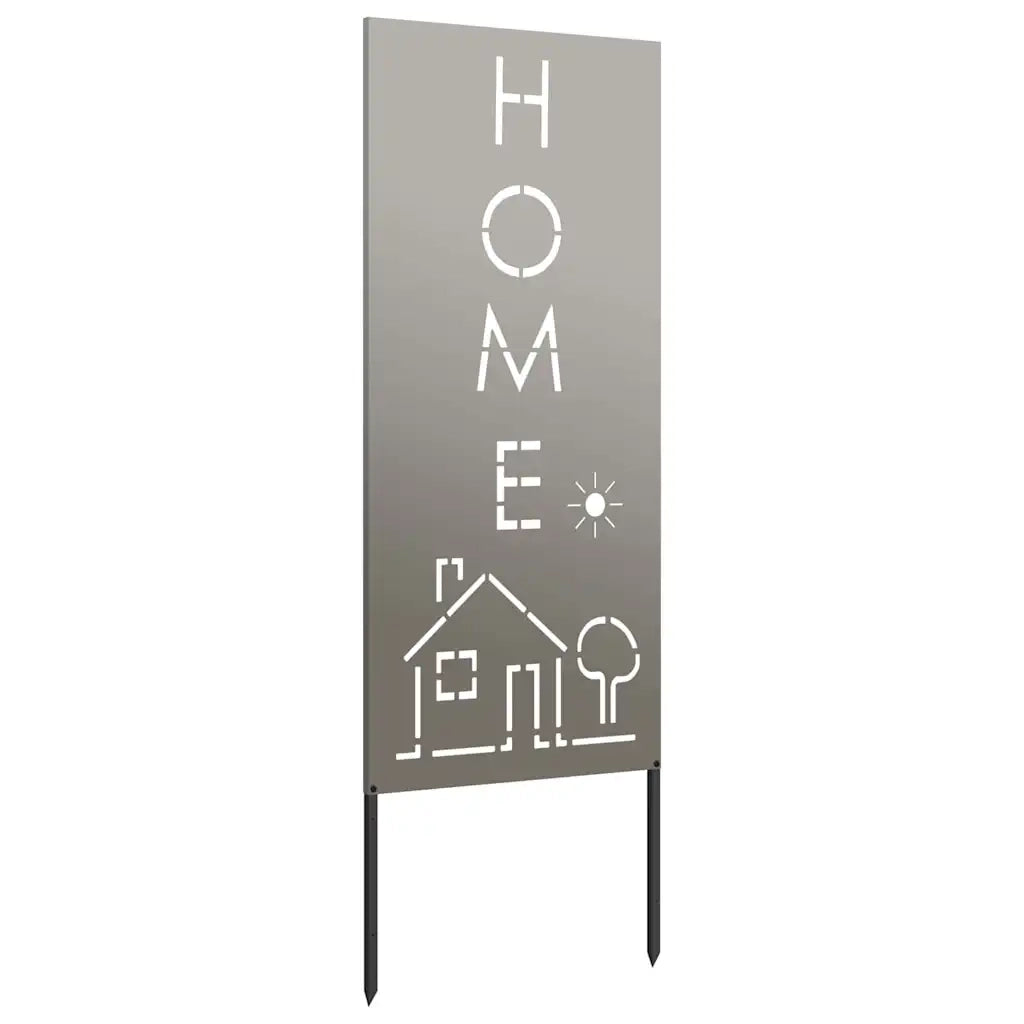 Schermo per privacy in giardino Traforo Ruggine 50 x 140 cm CFW5028393