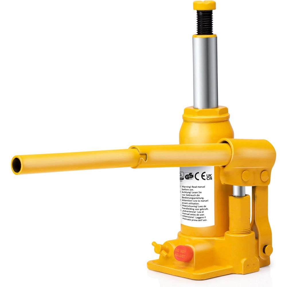 Cric Sollevatore Auto a Bottiglia 2 Tonnellate di Capacità Altezza 158-308 mm Dunlop