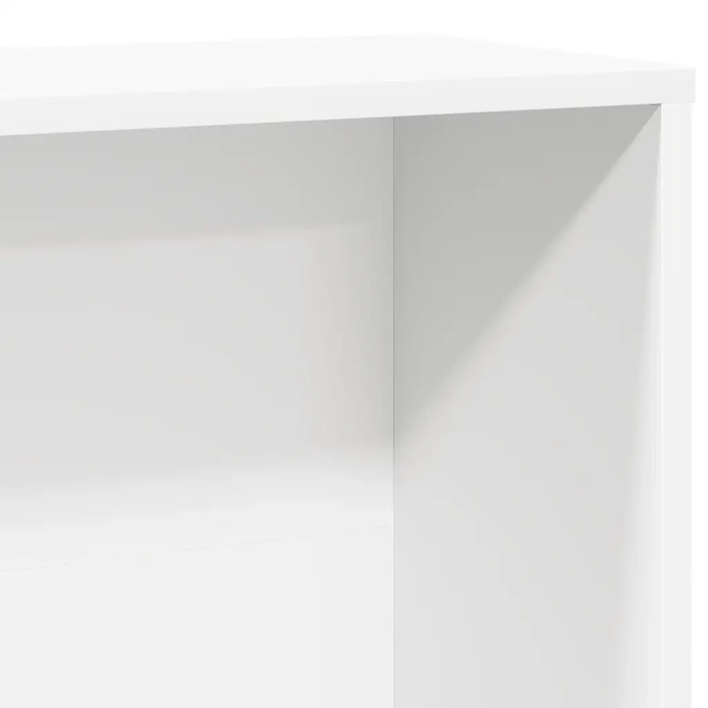 Libreria Bianca 60x24x120 cm in Legno Multistrato