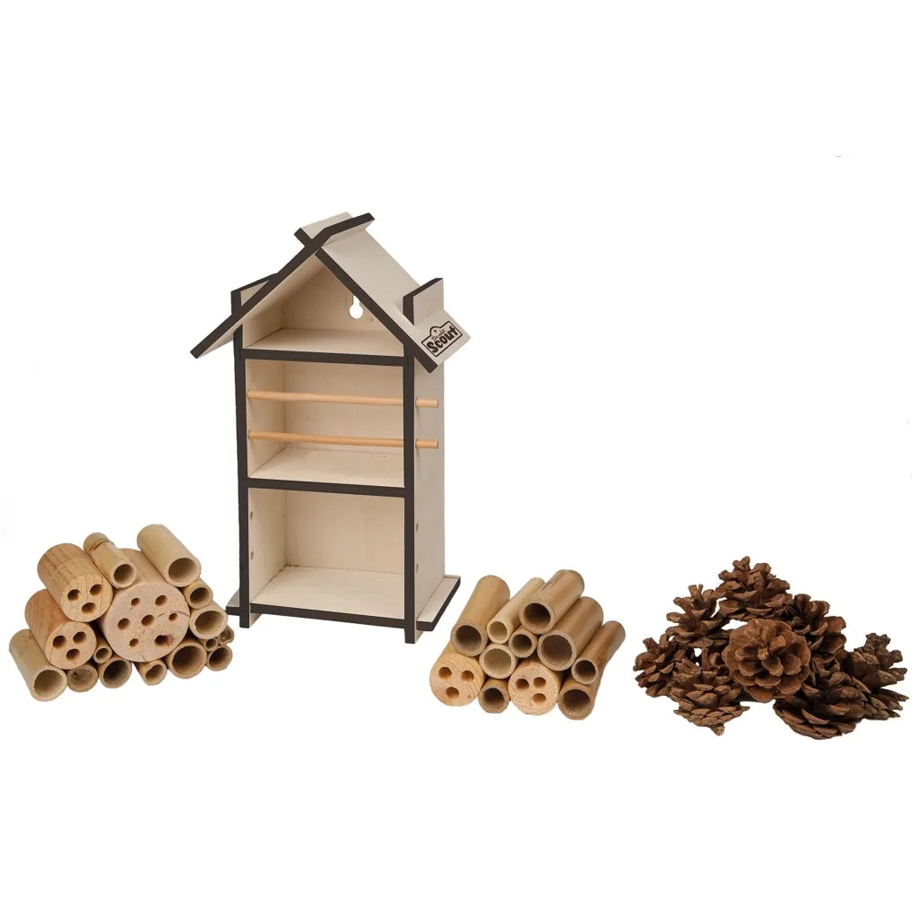 Scout Hotel per Insetti 9,5x16x28 cm in Legno 436019