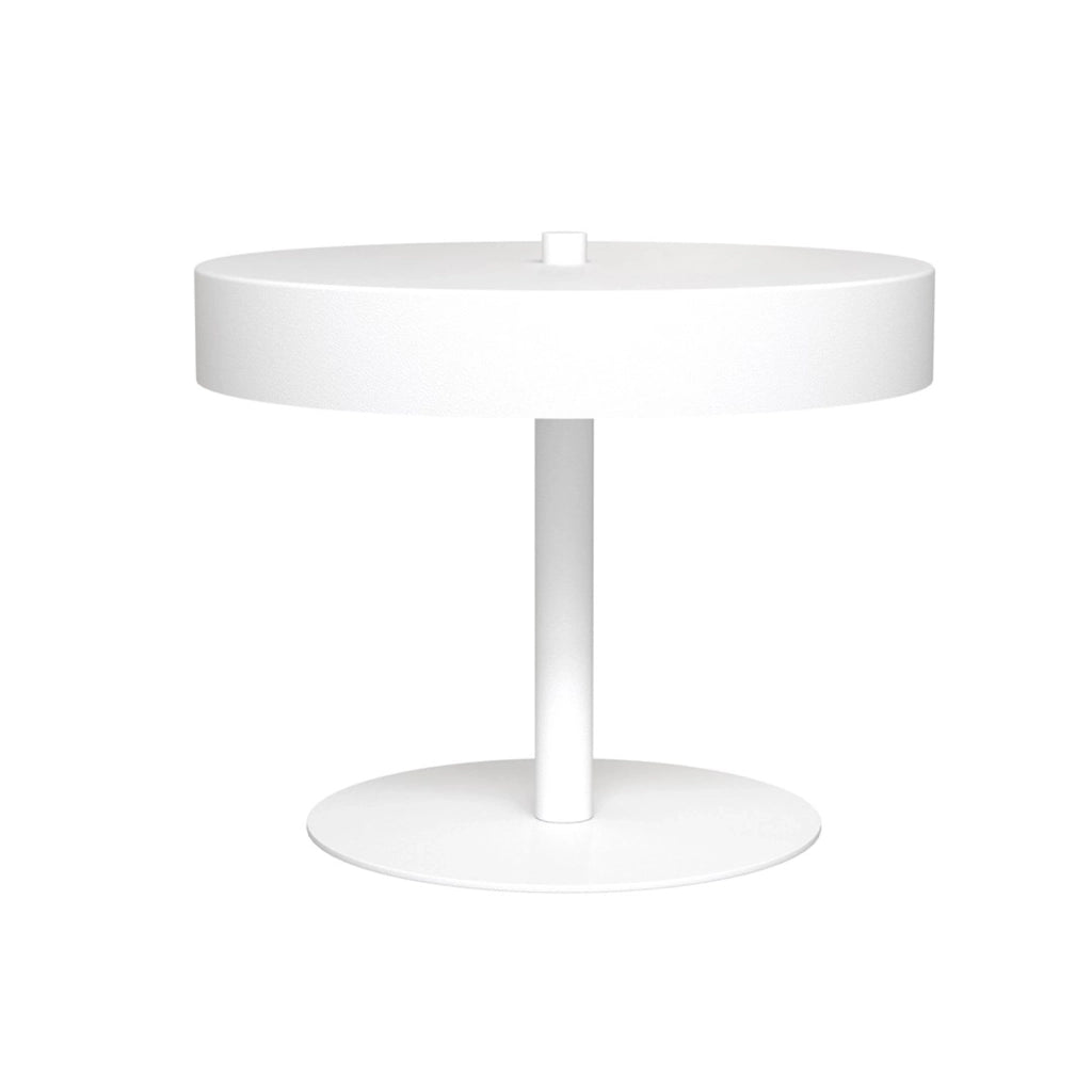 Lampade Da Scrivania Minimal Poseidone Acciaio Bianco 2 Luci G9 Ip20