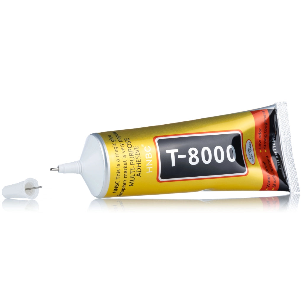 Colla Universale T-8000 110ml – Alta Qualità e Precisione | Multiuso: Ceramica, Plastica, Metallo, Legno, Carta, Vetro