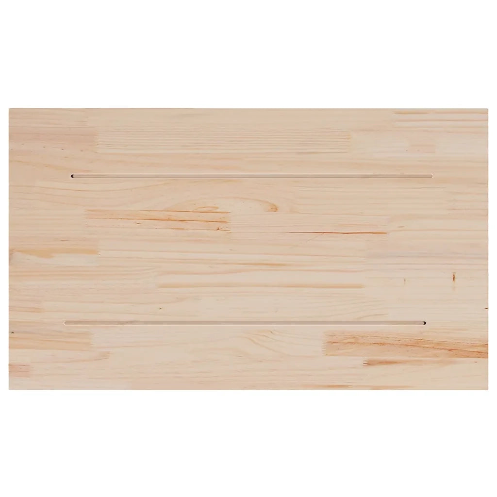 Piani Tavolo 3 pz 80x47x2,5 cm Rettangolare Legno Massello Pino 847433
