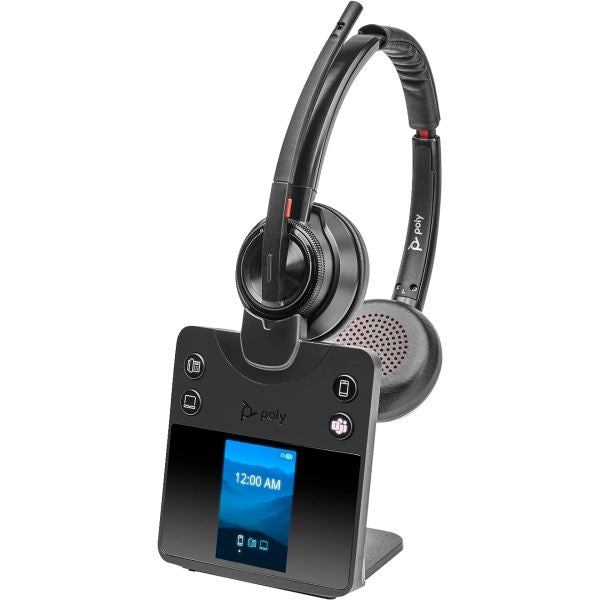 Poly cuffie stereo per ufficio savi 8420 dect 1880-1900 mhz certificate per microsoft teams - 8L5B3AA#ABB