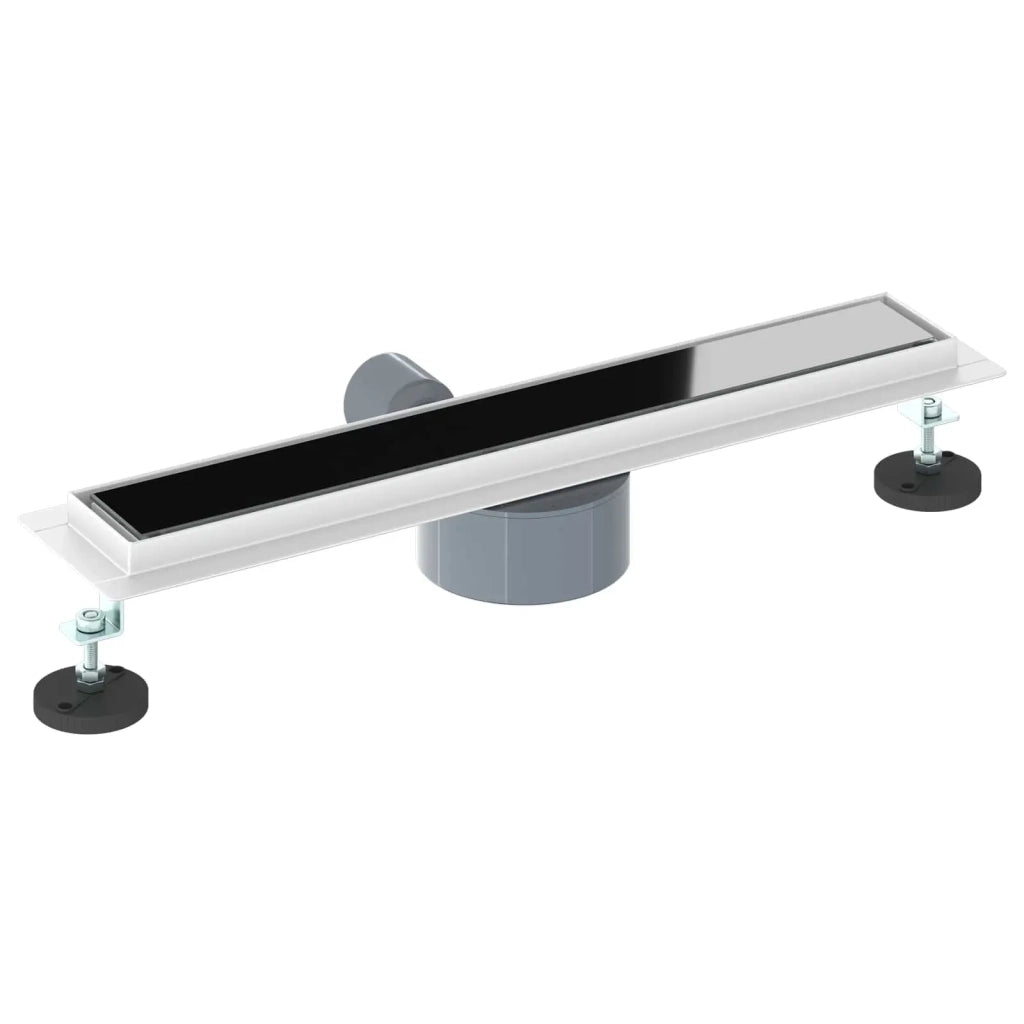 Scarico doccia con copertura in vetro e sifone a 360° 50 cm 42015973