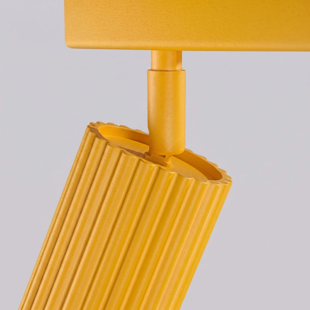 Plafoniera KARBON 3L giallo