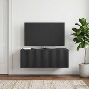 Mobile Porta TV da Muro 78,5 x 41 x 30 cm Nero 898516