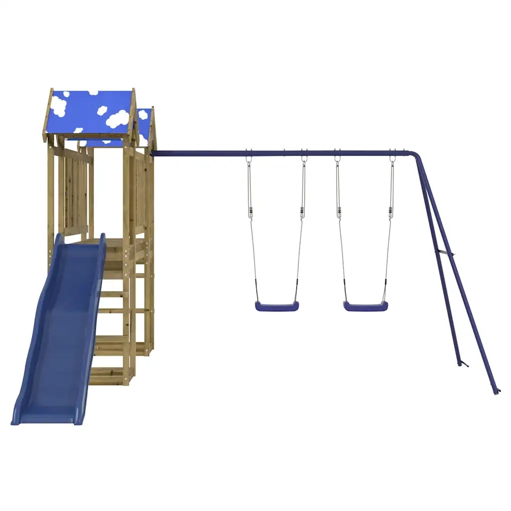 Set da Gioco da Esterno in Legno di Pino Impregnato 3279021