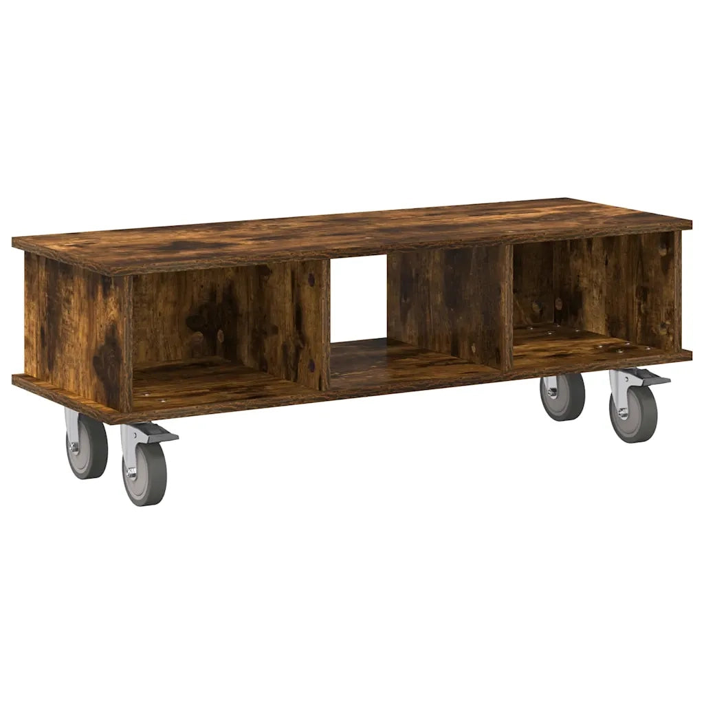 Supporto TV 100 x 35 x 35 cm Rovere fumé Legno ingegnerizzato 891036