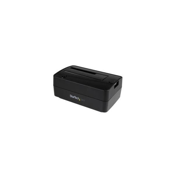 Startech.com docking station per hard disk a singolo slot - dock usb 3.1 (10 gbps) per hard drive hdd/ssd - dock station per disco rigido esterno sata iii da 2,5/3,5" con carica dall'alto - SDOCKU313