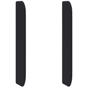 Orecchia della Testata Nero 80 x 16 x 4 cm PVC CFW1514716