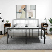 Comodini 2 pz-Set di 2 Tavolino da notte Rovere Marrone 35x34,5x70 cm in Legno Multistrato