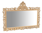 Biscottini SPECCHIERA DA PARETE IN LEGNO FINITURA GREZZA MADE IN ITALY realizzata Offerta