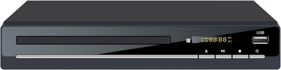 Lettoro DVD con HDMI - Adatto per Divx Ultra, MPEG1, MPEG2, MPEG4 - Full HD - Regione V - Incluso HDMI e telecomando - Lettore DVD e CD - USB - Incluso telecomando - Film DVD