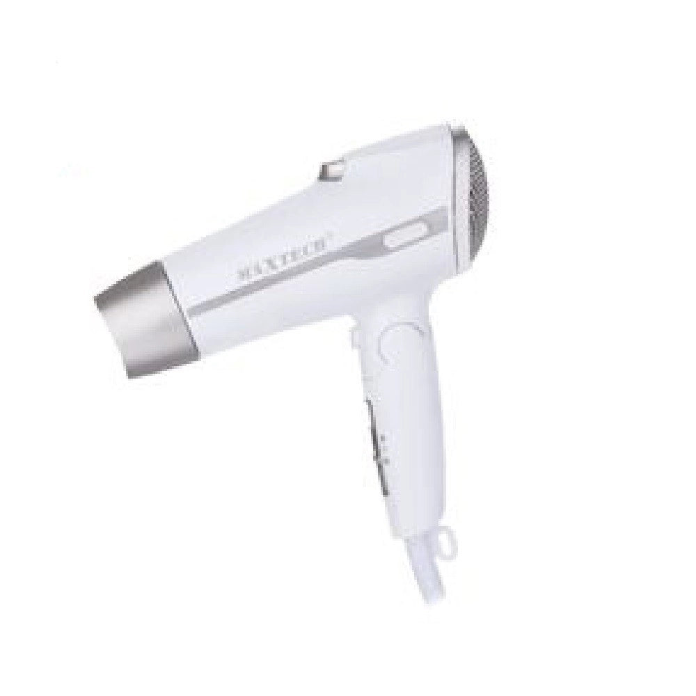 Trade Shop - Asciugacapelli Viaggio 1200w Richiudibile Con Beccuccio Phon 100 Km/h Asc-ca06 -